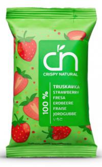 Crispy suszone chipsy z truskawki kostka10g