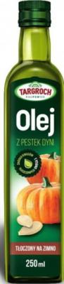 Olej z pestek dyni tłoczony na zimno 250ml Targroch